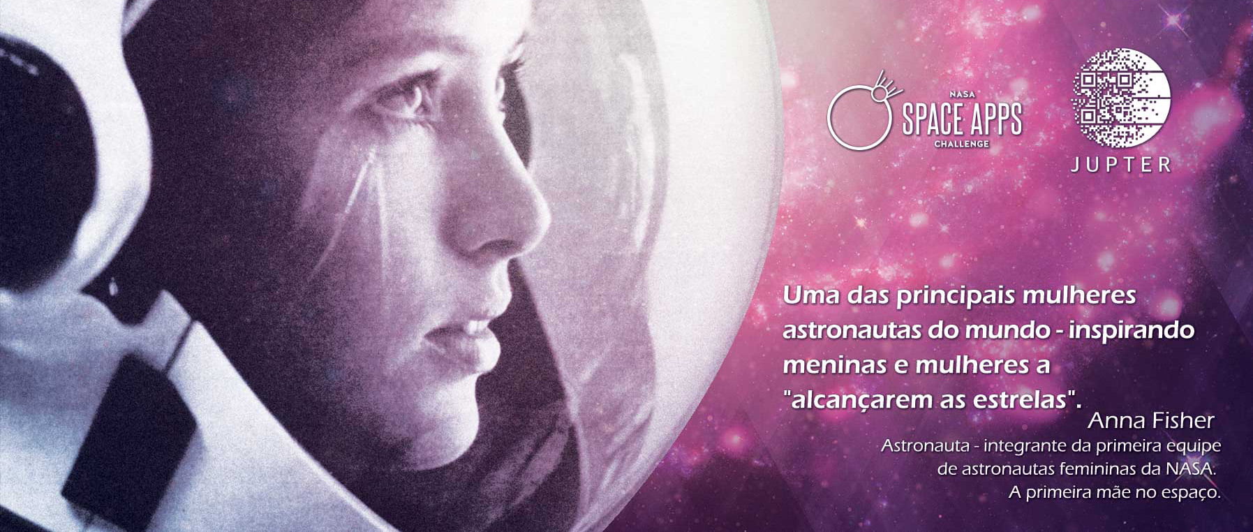 Anna Fisher - First Mother is Space - Primeira Mãe no Espaço - NASA 1984